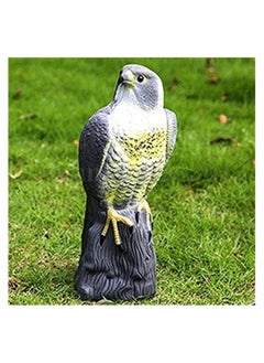 Y&D Bird Scarecrow Fake Horned Hawk Decoy, Repellent Garden Protectors, Natural Enemy Pest Deterrent Scarecrow, Statue Cat and Repeller Outdoor Pond Decoration  - Image 4