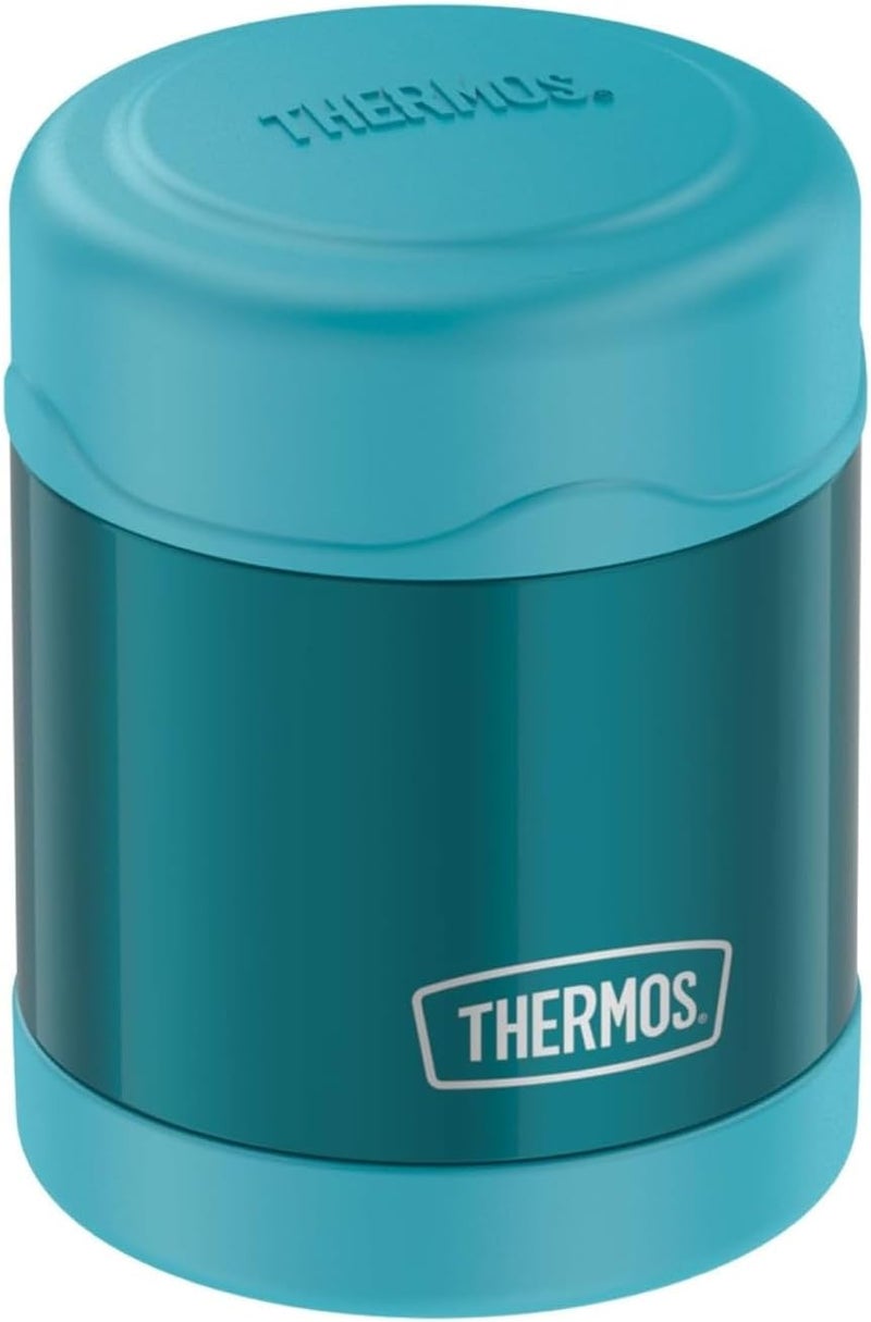 THERMOS FUNTAINER Stainless Steel Kids Jar Teal Blue 290 ML, F30019TL, Insulated Food Jar, Lunch Box, Storage Container, Thermal Flask for Travel - Image 2