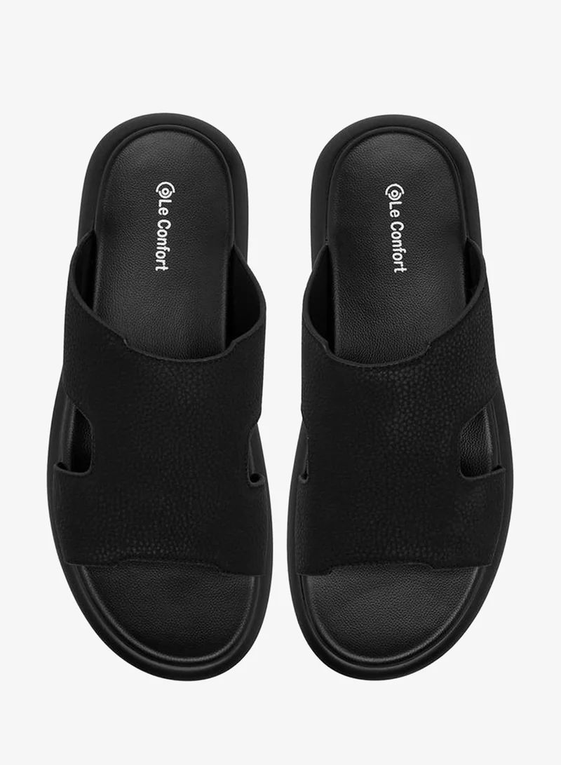 لو كونفورت صنادل رجالية مريحة سهلة الارتداء