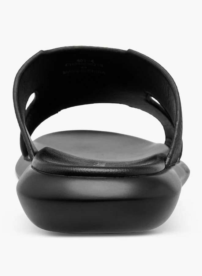 Le Confort BLACK Men Slip-On Comfort Sandals for Men | Best Price UAE