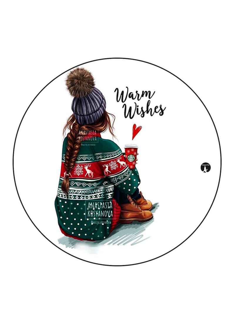 RKN Girl Printed Large Pin Multicolour - Image 2