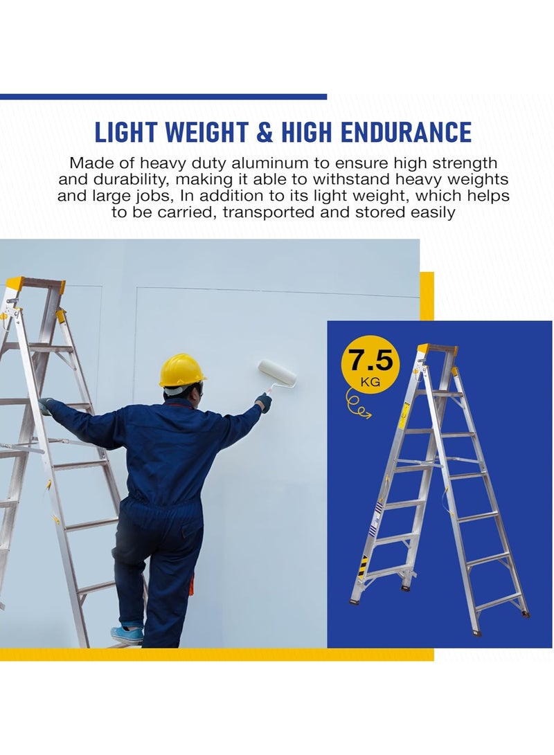 Mazaya Aluminium Mazaya Ladder 7 Steep