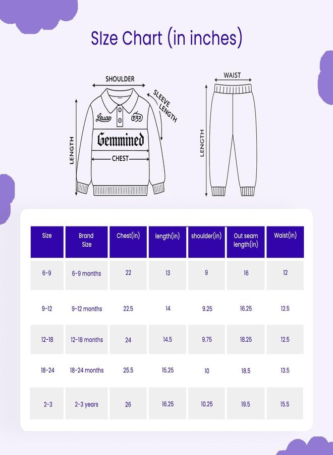 Kidbea® Winter Knit Set for Baby Boys | Premium Organic Cotton Polo & Pant Cord Set | Soft Warm Full Sleeve Outfit for Kids (Green, 6-9 Months) - Image 2