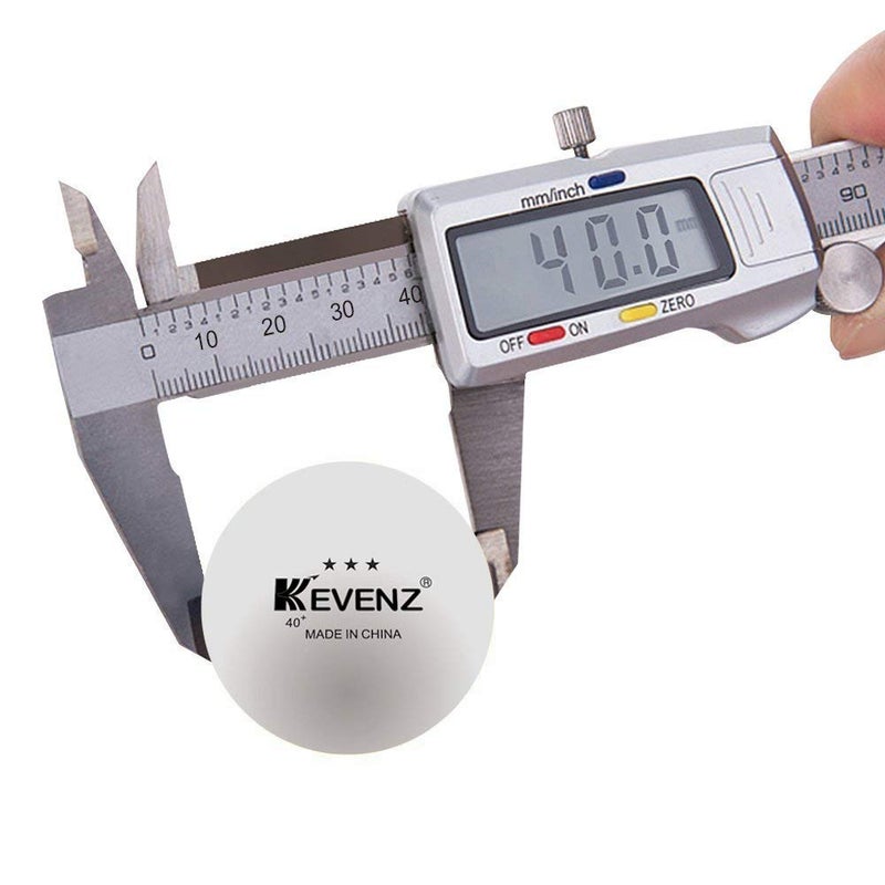 KEVENZ كرات بينغ بونغ KEVENZ 3 نجوم، 60، 120 أو 12 عبوة كرات تنس طاولة متقدمة، كرات بينغ بونغ خارجية بالجملة - Image 5