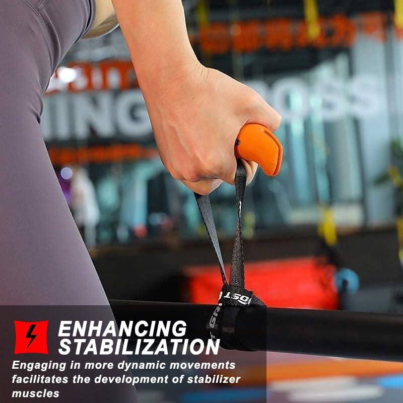 Lara Star Pull Up Handles Grips Fitness Strap Heavy Duty Cable Machine Handles Training Grip Strength Sling Trainer for Home Gym Pull-up Bars Barbells and Pulling Machines - Image 5
