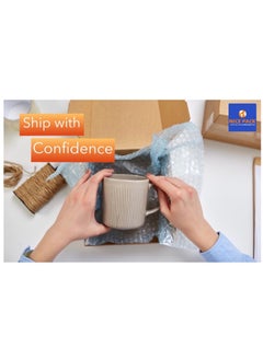 Nice Pack Air Bubble wrap Roll for cushioning, packaging, wrapping, moving with very high cushioning strength, size 30cm*10m  - Image 3