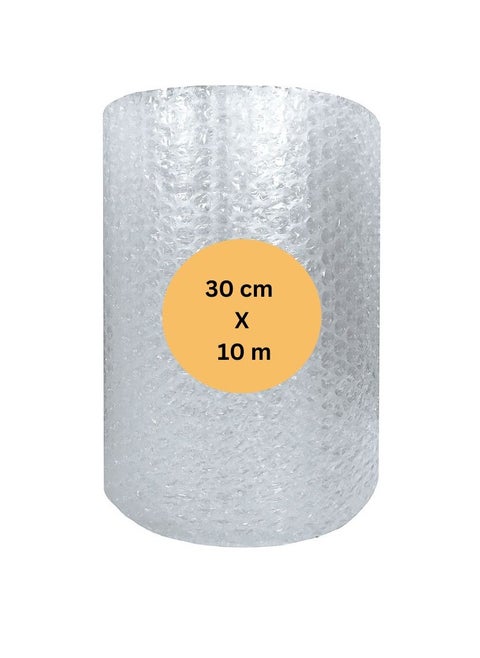Air Bubble wrap Roll for cushioning, packaging, wrapping, moving with very high cushioning strength, size 30cm*10m