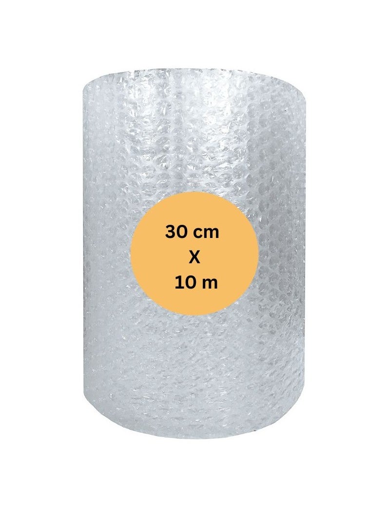 Nice Pack - Air Bubble wrap Roll for cushioning, packaging, wrapping, moving with very high cushioning strength, size 30cm*10m - Image 1