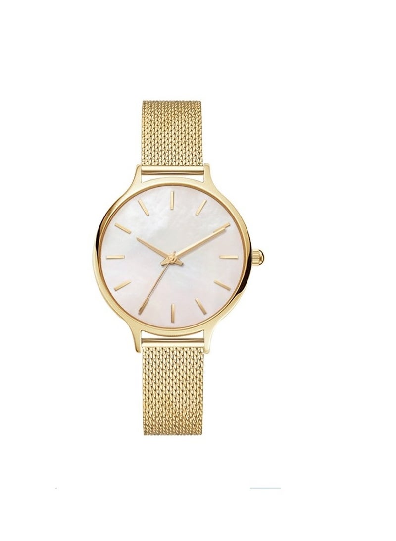 جيسيكا كارليل ساعة جيسيكا كارلايل النسائية الكاجوال بعقارب مع طقم مشابك شعر - Image 2