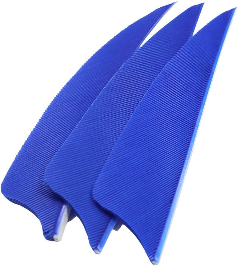 MS JUMPPER Arrows 3 Inch Real Feathers Fletching with Shield Cut for DIY Hunting Shooting Shafts (36 Pack) - Image 1