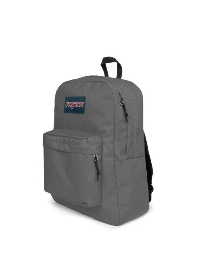 JANSPORT SuperBreak One Backpack With Padded Shoulders, Water Bottle Pocket, 26L, 0.35 kg - Graphite Grey  - Image 2