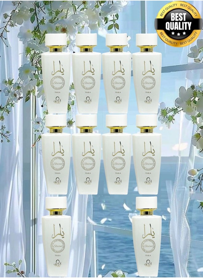 Yara - 10 Pieces Yara Status Al Aqeeq Perfume EDP 100ML - Image 1