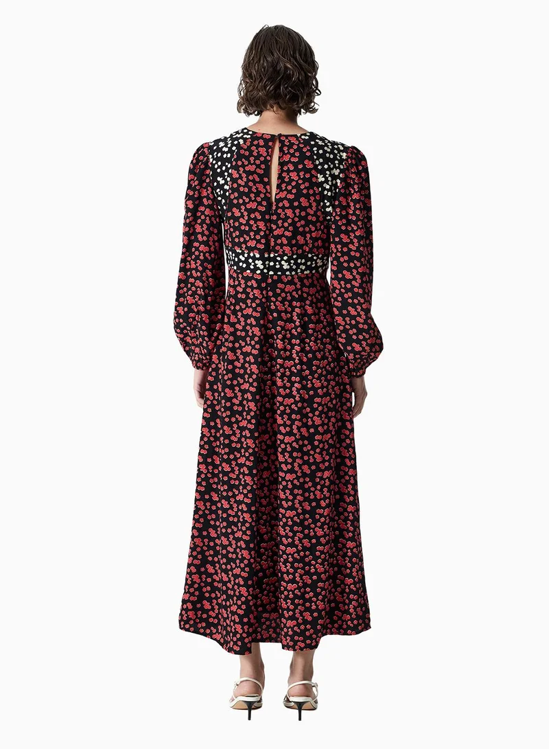 French Connection Harriet Delphine Midi Dress