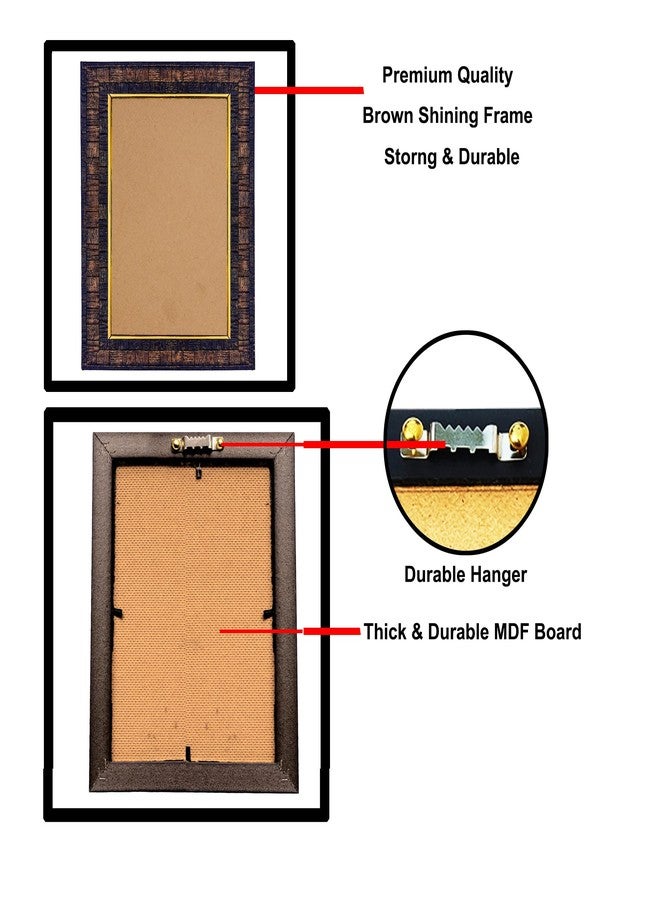 Hawai Feng Shui Vastu Remedies Wooden Framed Lord Indra Dev Photo for Home Office Business Place SFDI218 - Image 4