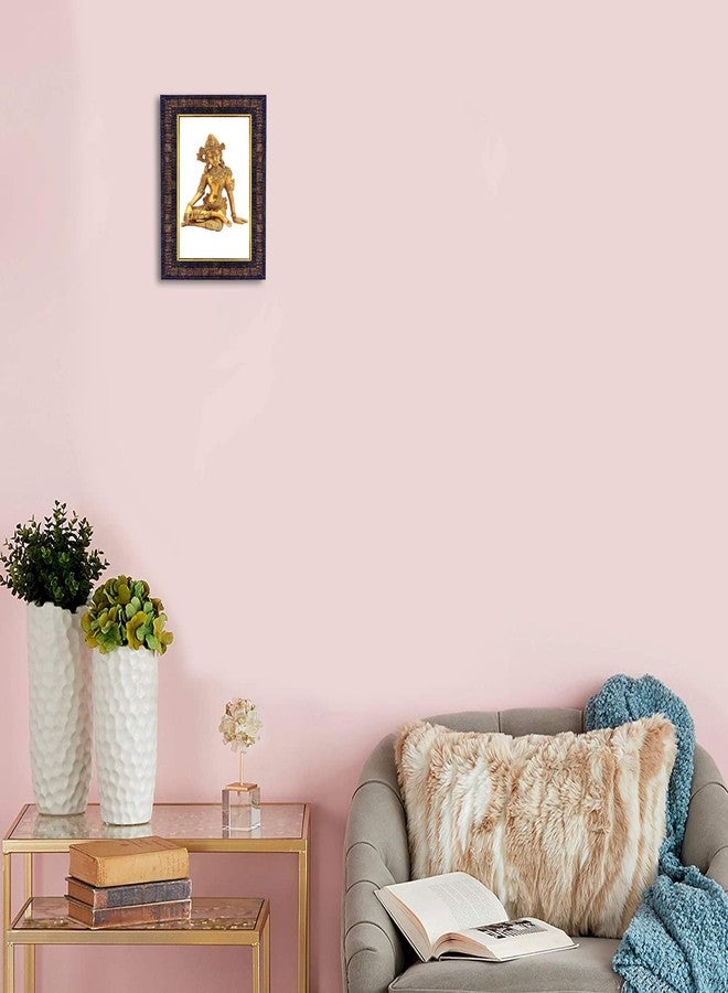 Hawai Feng Shui Vastu Remedies Wooden Framed Lord Indra Dev Photo for Home Office Business Place SFDI218 - Image 3
