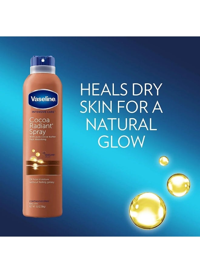 Intensive Care Cocoa Radiant Spray Moisturiser, 190ML
