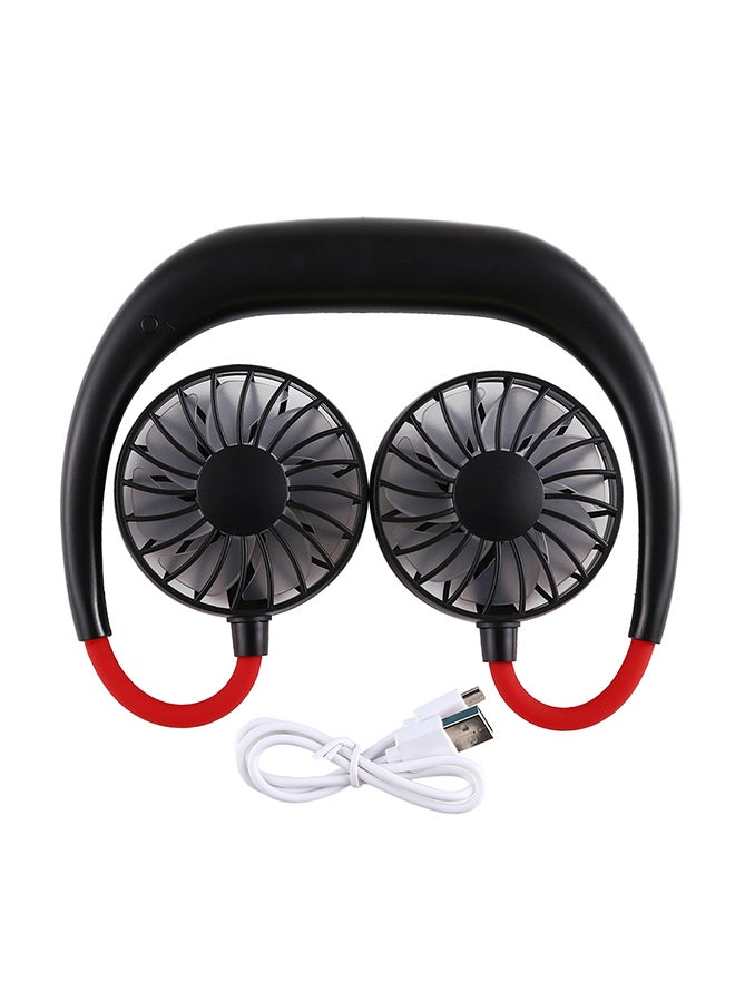 Loquat Portable USB Neckband Fan 21x3.80x17.50cm - Image 1