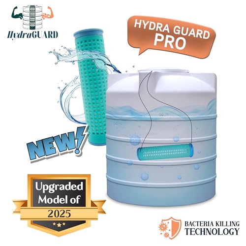 PEPL Hydra Guard Domestic Pro | for Whole House | for 1,500L-2000L Tanks| Upto 2000 L/D Usage | Reduces Hairfall, Hard Water & Scaling Problems | 10 to 12 Months Life | Softens 7 Lac litres - Image 3