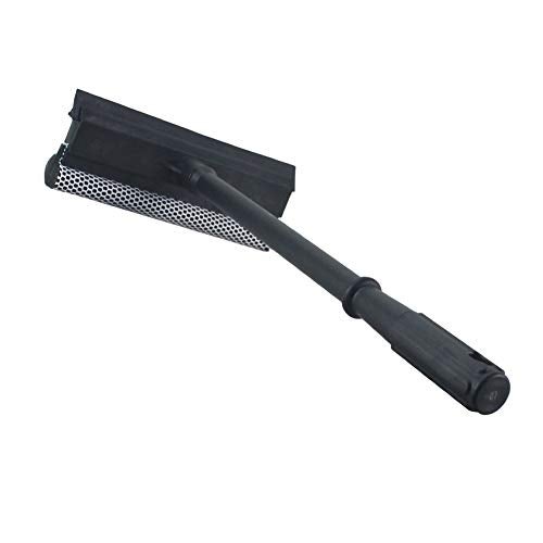 MULING Window Squeegee Cleaning Tool Window Cleaner Car Squeegee Windshield Cleaning Sponge and Rubber Squeegee,BlackM - Image 1
