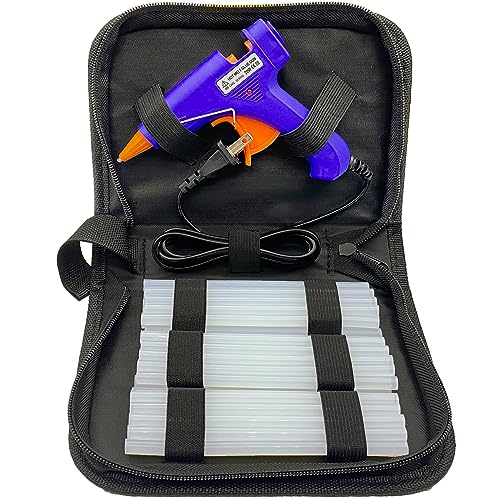 Liumai Hot Glue Gun Kit, Mini Hot Melt Glue Gun for Crafts with 30 Glue Sticks and Carry Case for Craft, School DIY Arts, and Home Repair - Image 1