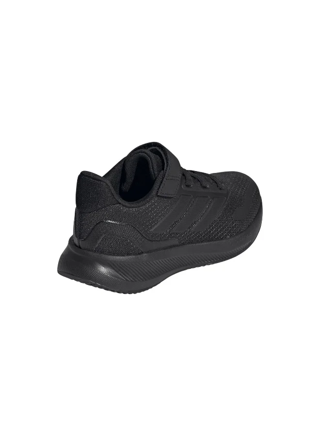 adidas RUNFALCON 5 EL C أسود للجري للأطفال