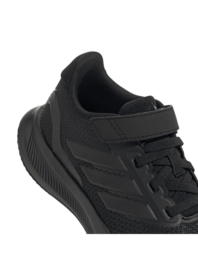 adidas RUNFALCON 5 EL C أسود للجري للأطفال