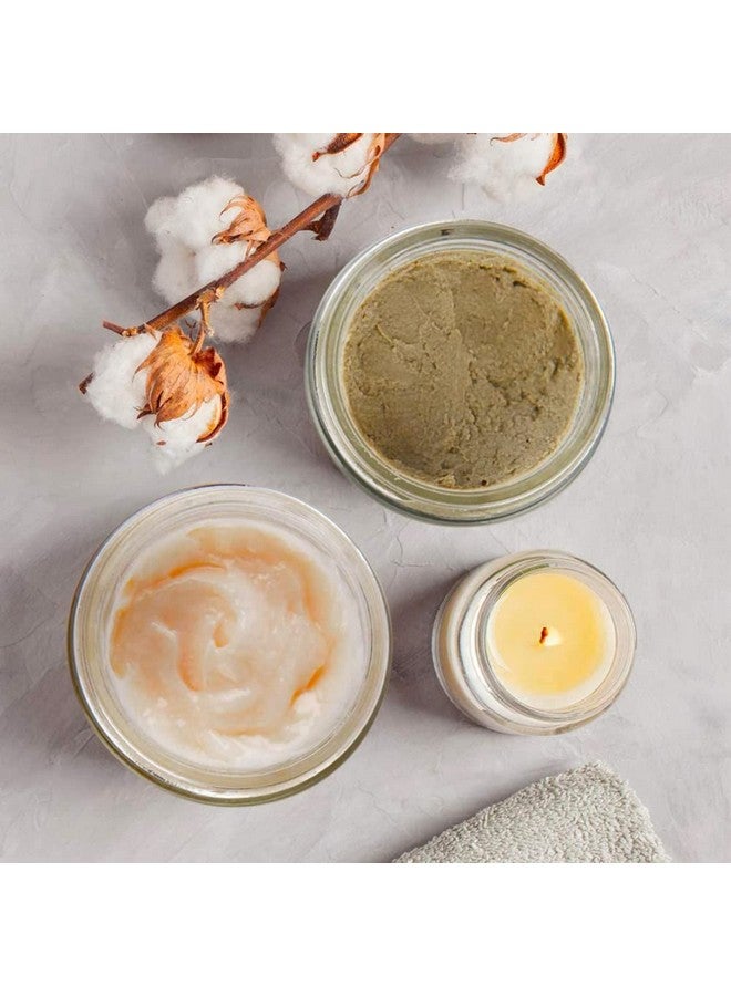 ديفينيز برطمانات مستحضرات تجميل زجاجية مستديرة متعددة الأغراض، 50 جرام (عبوة من 4 قطع) مع بطانات داخلية وأغطية فضية، برطمانات سفر، قابلة لإعادة التعبئة لمستحضرات التجميل والكريمات واللوشن وطلاء ظلال العيون والمجوهرات ومنتجات التجميل - Image 4