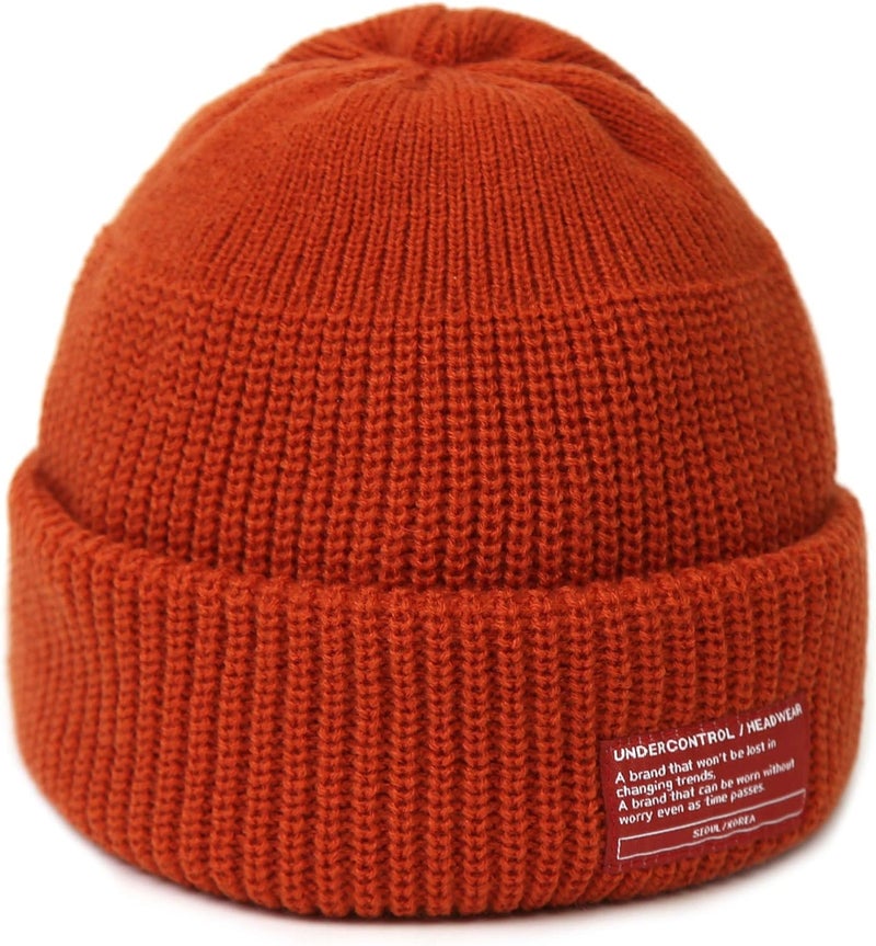 UNDERCONTROL Store Winter Trawler Fisherman Beanie Men Women Unisex Stylish Plain Docker Skull Hat Roll up Watch Cap Color Pack - Image 2