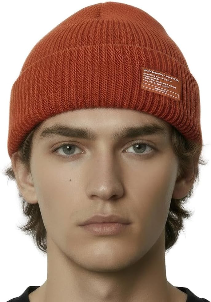 UNDERCONTROL Store Winter Trawler Fisherman Beanie Men Women Unisex Stylish Plain Docker Skull Hat Roll up Watch Cap Color Pack - Image 1
