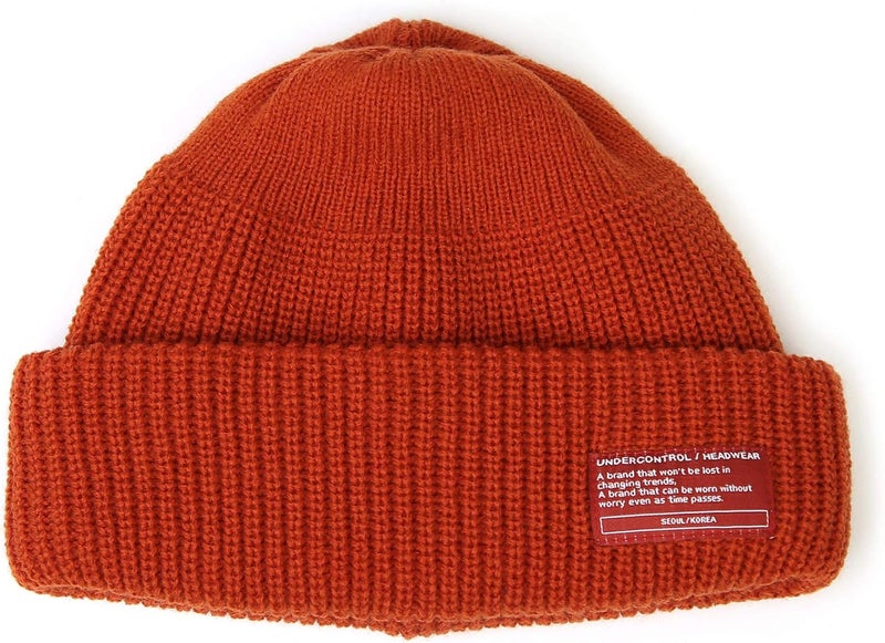 UNDERCONTROL Store Winter Trawler Fisherman Beanie Men Women Unisex Stylish Plain Docker Skull Hat Roll up Watch Cap Color Pack - Image 3