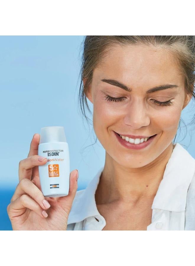 إيسدن فوتوبروتيكتر فيوجن ووتر بعامل حماية من الشمس 50، 50 مل - Image 2