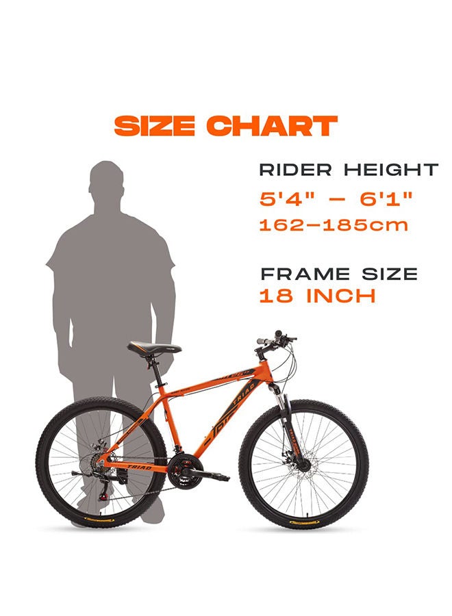 TRIAD دراجة جبلية كاملة التجهيز M1 26T بسرعة 21 - Image 4