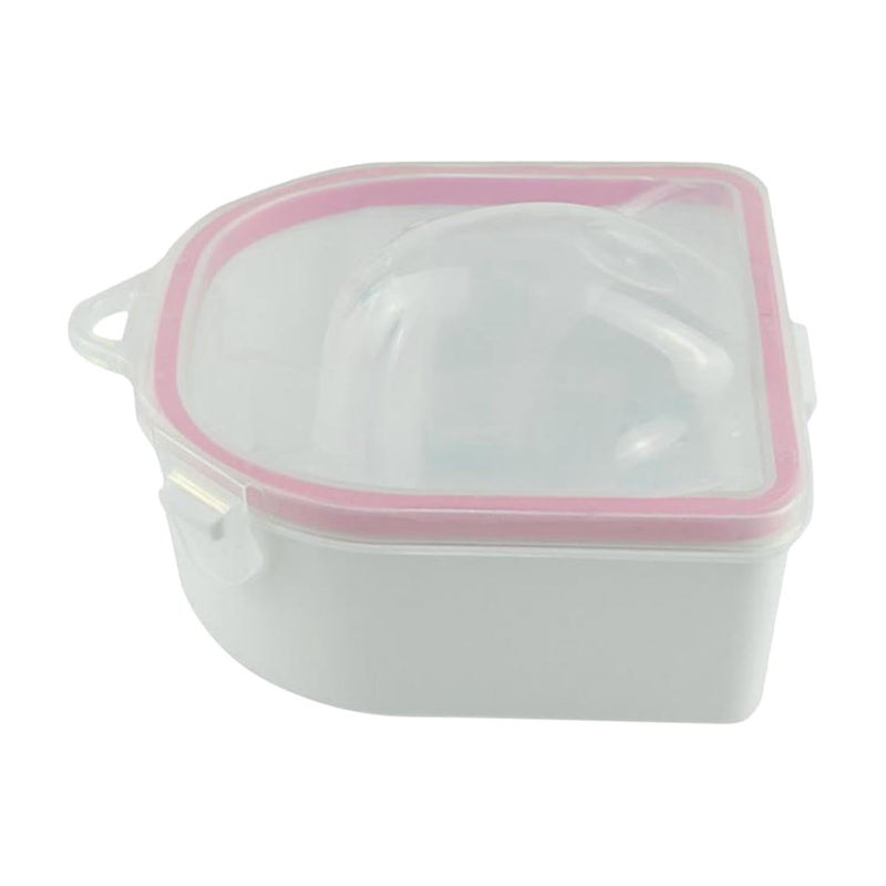 Nail Soaking Bowl Professional Acrylic Soaker Tray for Hands Nails Salon - Image 1