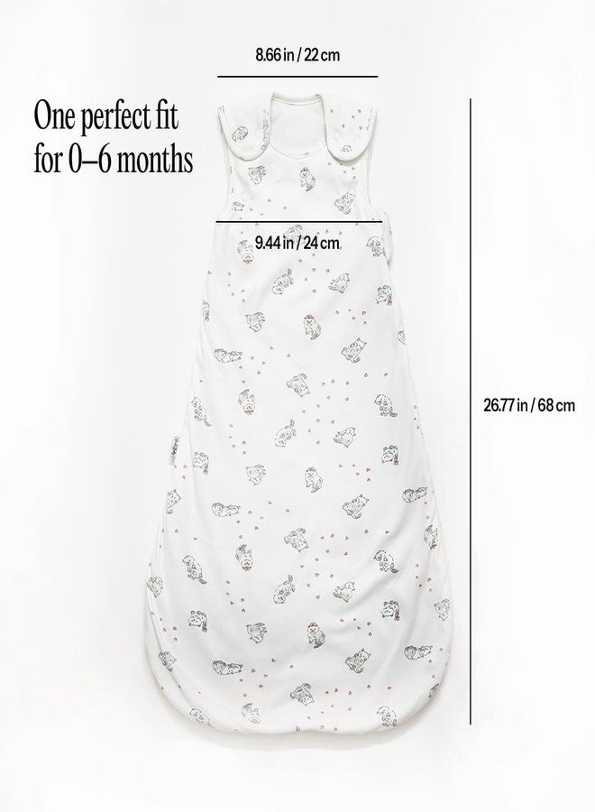 Ouch Baby Sleep Sack for Newborn (0.5 TOG, 0-6 Months) | 100% Knitted Cotton Wearable Blanket (Baby Sleeping Bag) | Prevents Overheating, No Sliding, Easy Diaper Changes, Better Sleep (Cute Cat) - Image 5