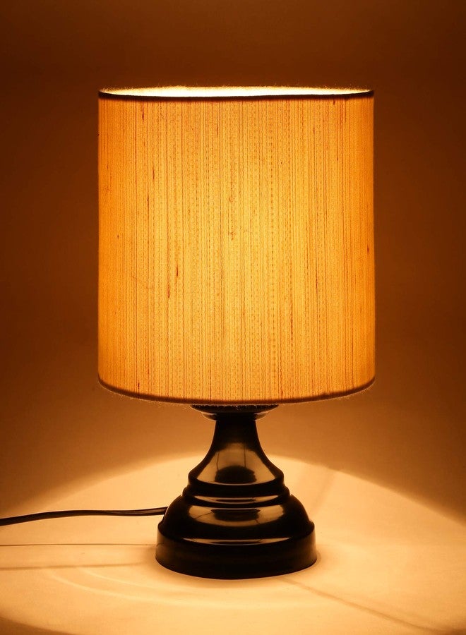 Devansh Off-White Cotton Table lamp - Image 3