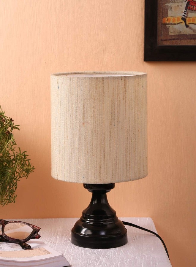 Devansh Off-White Cotton Table lamp - Image 2