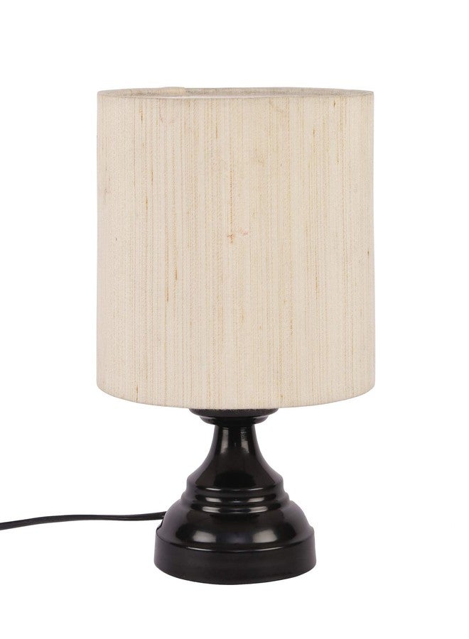 Devansh Off-White Cotton Table lamp - Image 5