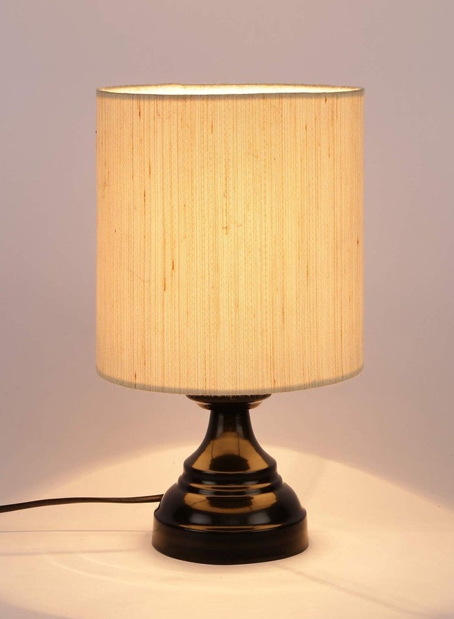 Devansh Off-White Cotton Table lamp - Image 4
