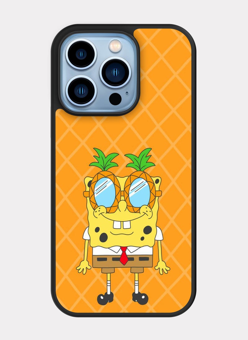 PXLAAT iPhone 13 Pro case cover SpongeBob  - Image 1