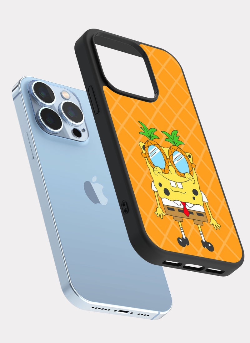 PXLAAT iPhone 13 Pro case cover SpongeBob  - Image 2