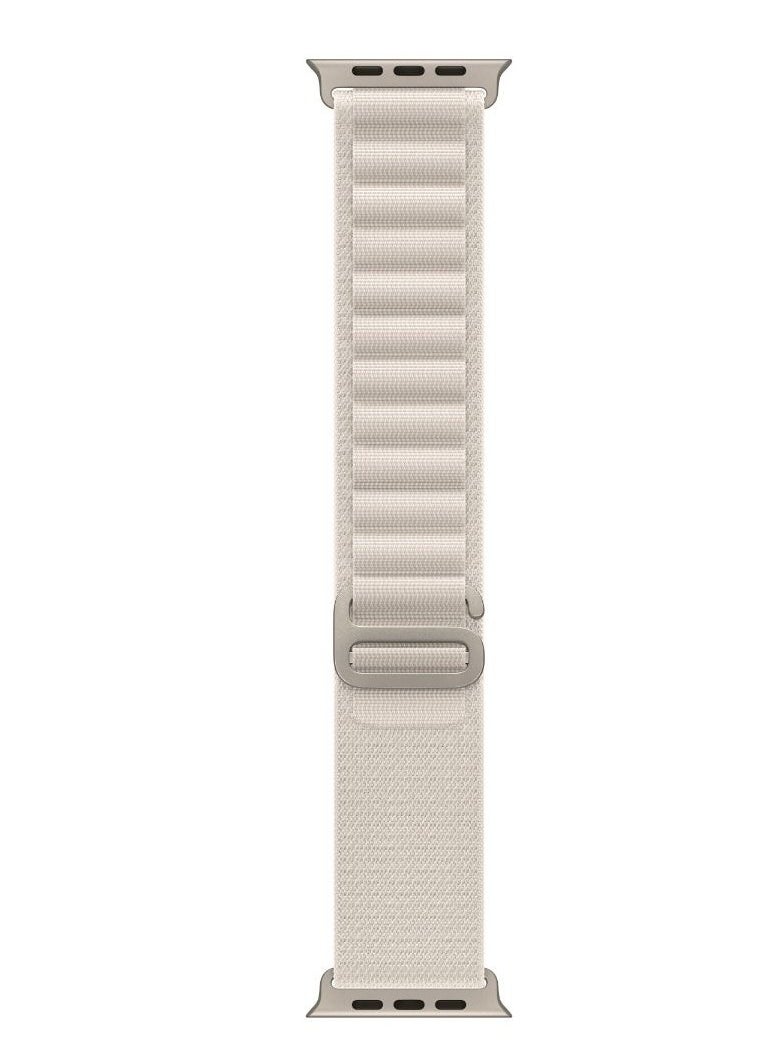 Generic - Generic Alpine Loop Sport Nylon Watch Band Strap for Apple Watch Ultra 2/ Ultra/49mm/45mm/44mm/42mm Alpine Loop Indigo - Image 1