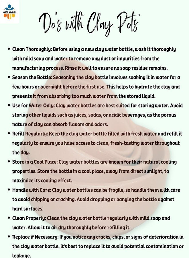 Terra Charms Dinner Thali Premium Clay Thali Set - Traditional Indian Dinnerware for a Touch of Heritage | Earthenware| Terracotta Thali Set- Elegant and Eco-Friendly Tableware 9 Pc Set - Image 5