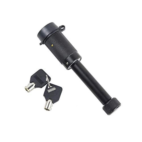 TOPTOW Trailer Hitch Receiver Lock, 1/2-in Pin Diameter with 5/8-in Sleeve Diameter, 2.75-in Usable Length, Black Nickel Locking Pin - Image 4