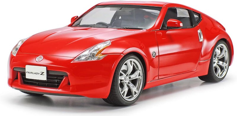 Tamiya Nissan 370Z 1/24 Scale Model Kit - Detailed Plastic Assembly Kit - Image 1