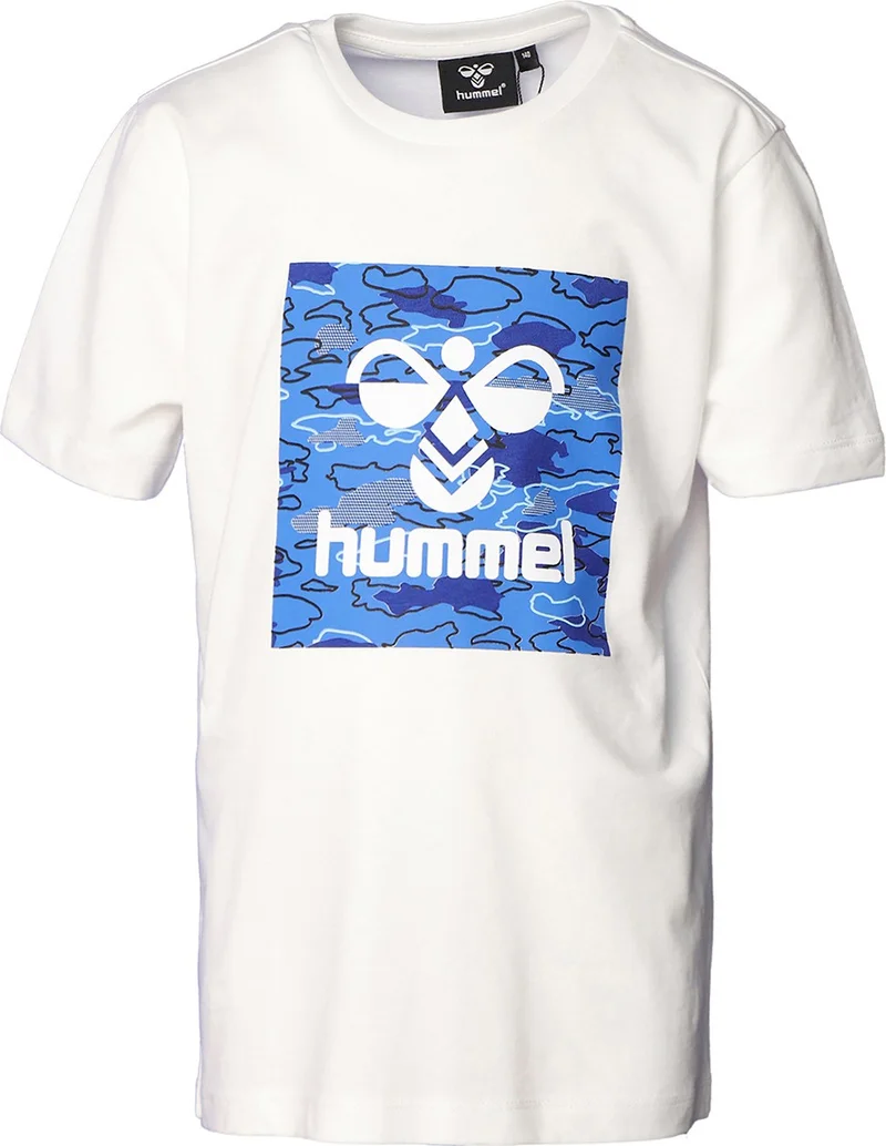 Hummel Printed Off-White Boy's T-Shirt 911646-9003 Hmladams T-Shirt S/s