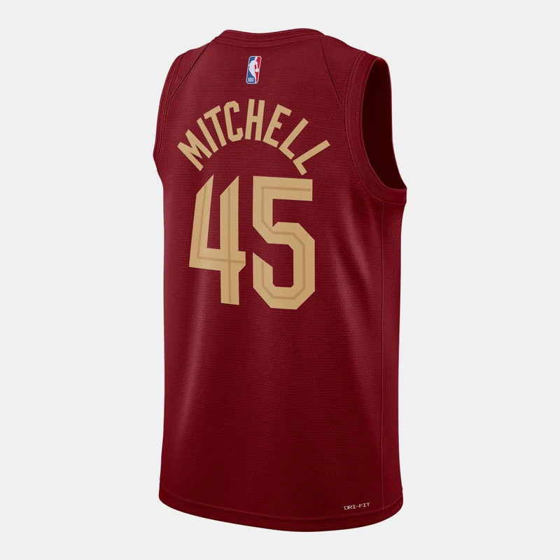Nike Red Men's NBA 22/23 Cleveland Cavaliers Icon Edition Swingman Basketball Jersey for Men | Best Price UAE