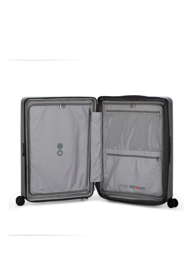 Echolac - Ultima 76 cm Checkin Lugggae Trolley - Dark Chocolate - Image 1