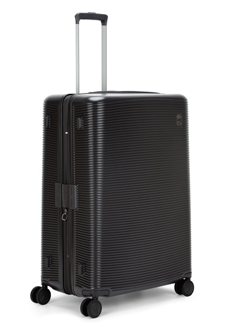 Echolac - Ultima 76 cm Checkin Lugggae Trolley - Dark Chocolate - Image 1