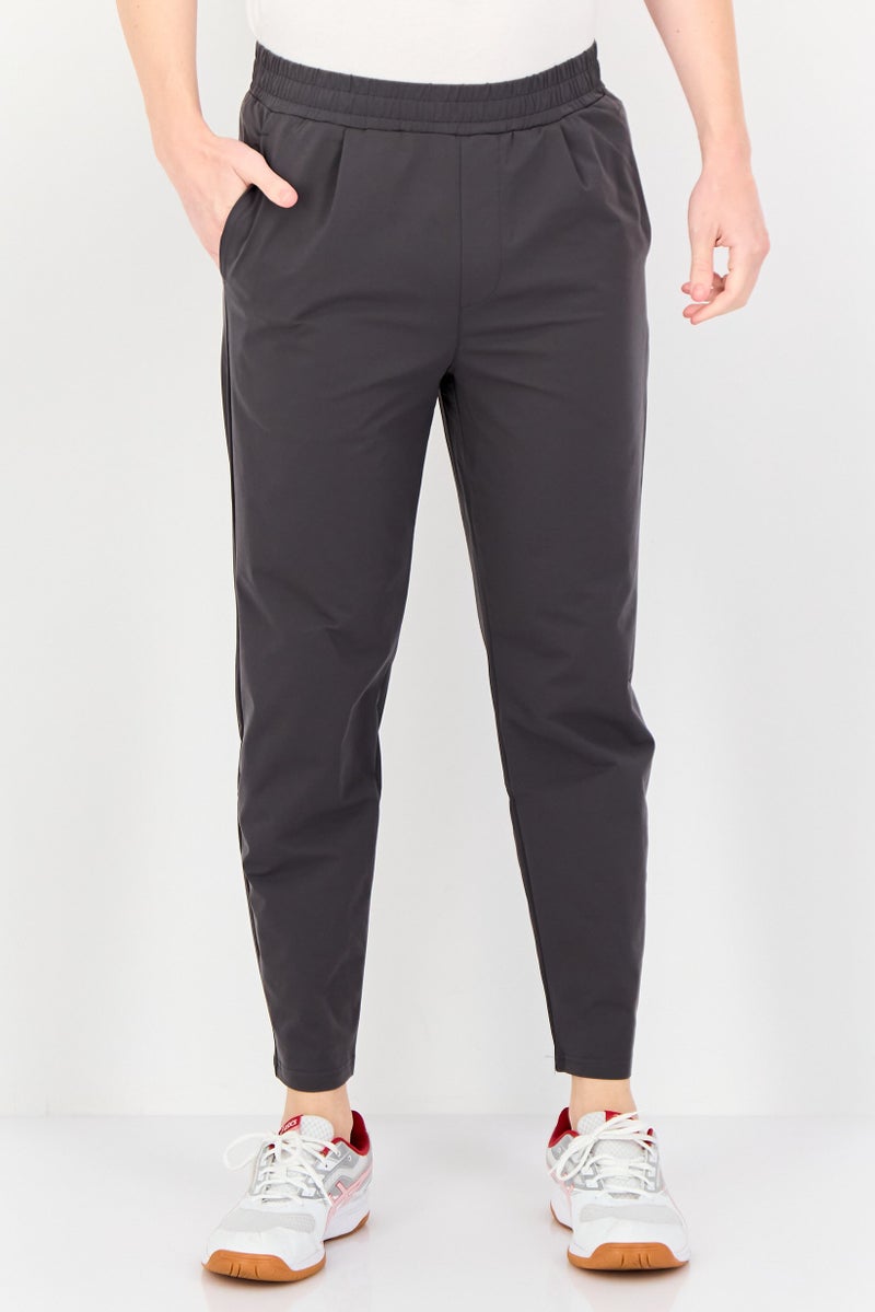 RBX Men Sportswear Fit Outdoor Track Pants, Dark Grey  - Image 1