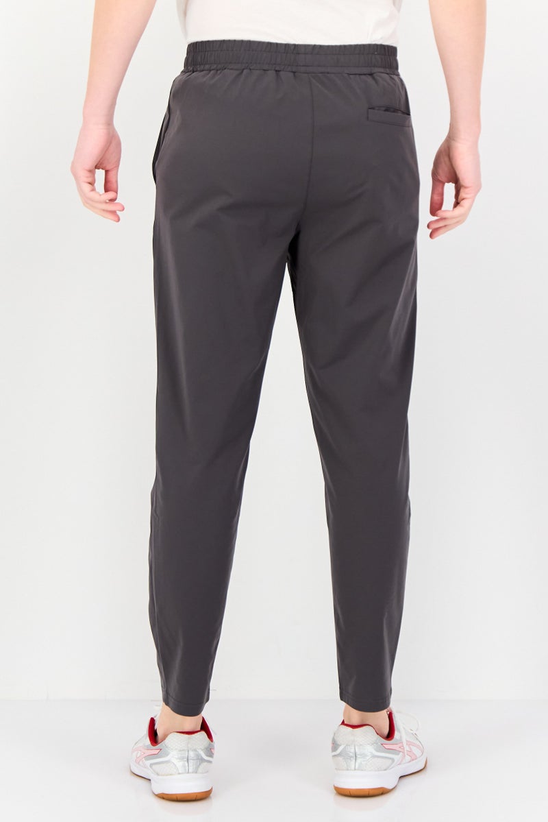 RBX Men Sportswear Fit Outdoor Track Pants, Dark Grey  - Image 3